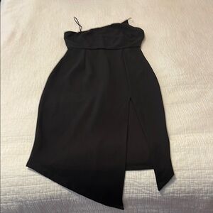 Princess Polly Black One-Shoulder Dress